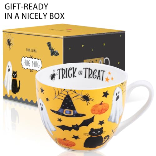 Orange Halloween Hug Mug