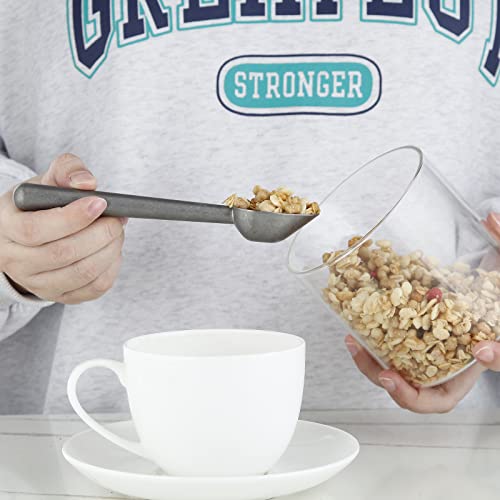 Stainless Steel Long Hollow Handle Coffee Scoop