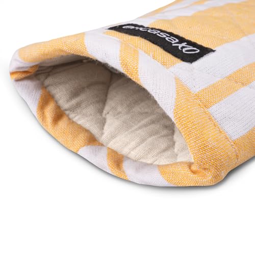 Oven Mitts Heat Resistant Kitchen Gloves (2 Count)