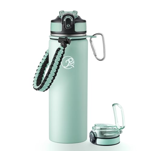 24oz Insulated Stainless Steel Travel Water Bottle