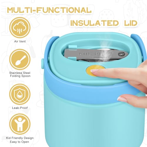 20oz Soup Thermo for Hot Food with a Snack Box Container