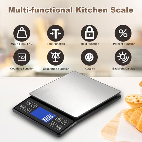 Digital Kitchen Scale with 0.1g