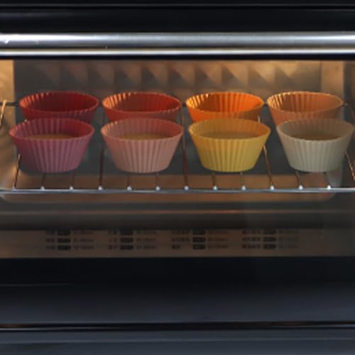 Large Silicone Muffin Cups (12 Count)