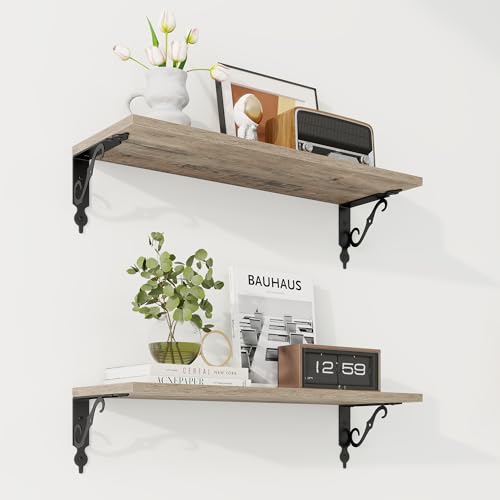 Floating Shelves for Wall Decor (2 Count)