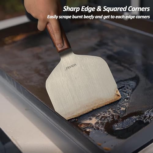 Extra Wide Griddle Scraper