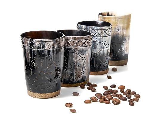 Ox Horn Shot Glass Set of 4 (4 Count)