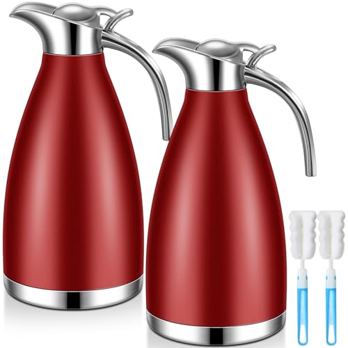 2 Pcs 68oz Thermal Coffee Carafe for Keeping Hot (2 Count)