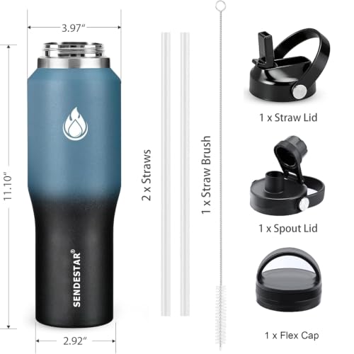 40oz Stainless Steel Water Bottle