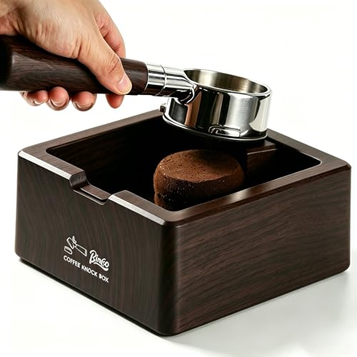 Square Espresso knock Box 16cm