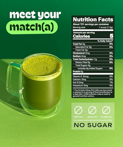 Certified Organic Matcha Powder (8 Ounce)
