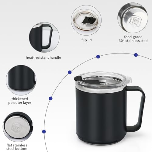 Coffee Mug Warmer with 15oz Mug Set
