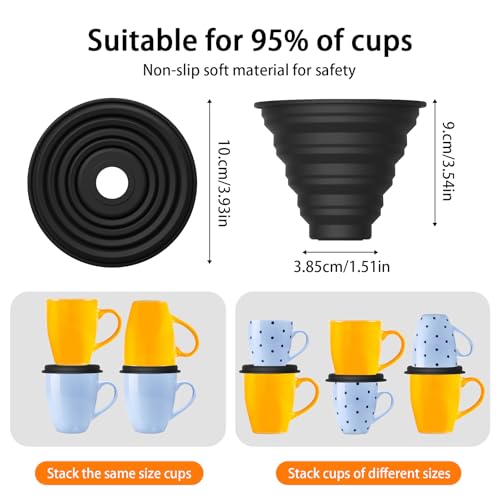 Mug Stacker & Storage Organizer (6 Count)