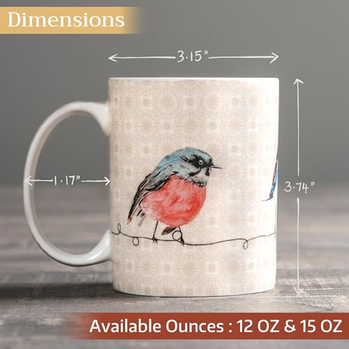 Coffee Mug with Handles Tea Cups