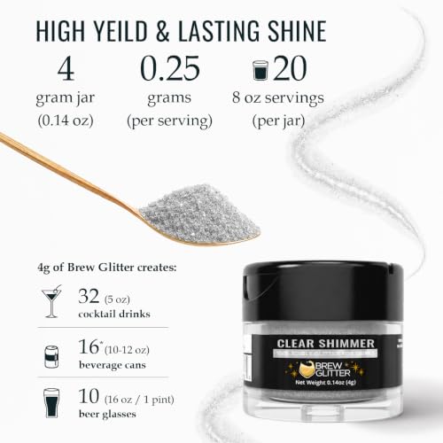 Brew Glitter Edible Glitter for Drinks