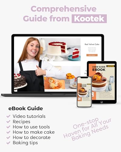 71 Cake Decorating Kit Baking Supplies Tools for Beginners & Pros (71 Count)