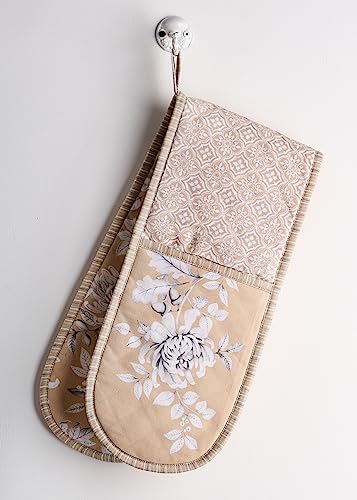 Double Oven Mitts 100% Cotton Double Oven Glove