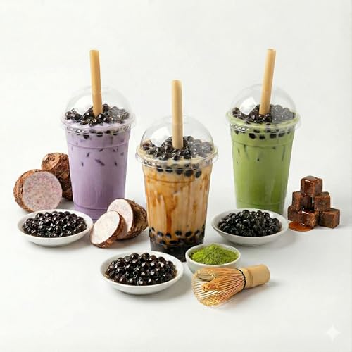 All-in-One Boba Tea Kit for Kids (Party Variety Pack Upgrade) (6 Count)