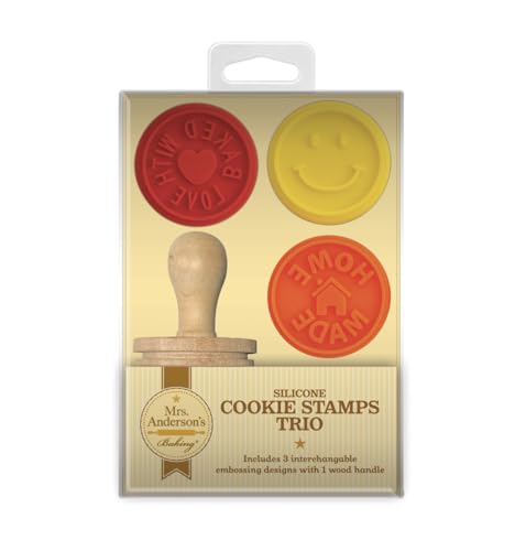 Mrs. Anderson’s Baking Cookie Stamps Trio (3 Count)