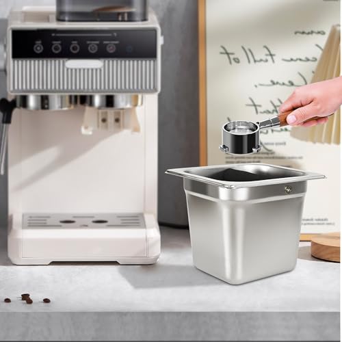 Stainless Steel Coffee Knock Box (50 Fl Oz)