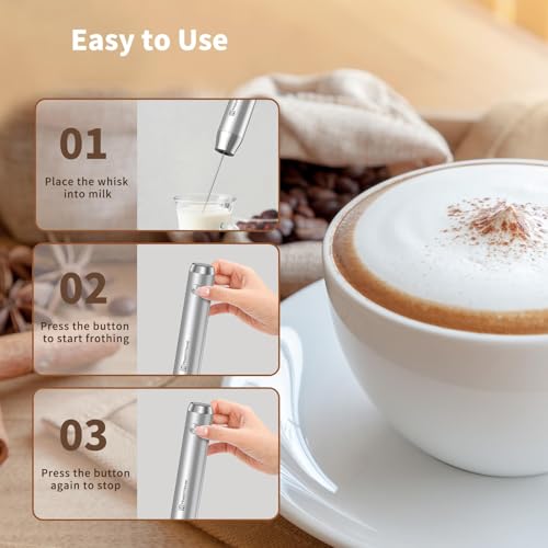 LunaFro Rechargeable Milk Frother