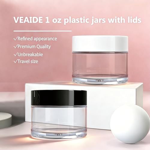 4 Pack 1 oz Travel Size Containers Leak (4 Count)