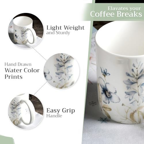 Coffee Mug with Handles Tea Cups