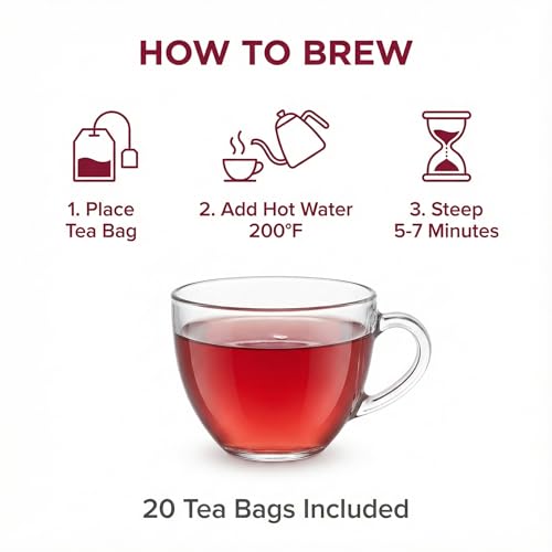 Hibiscus Tea Organic (20 Count)