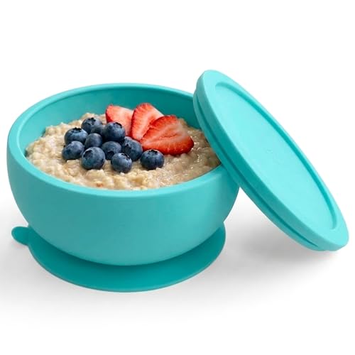 Octopod Silicone Suction Baby Bowl & Lid