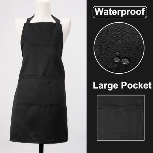 Kitchen Bib Chef Apron for Women Men