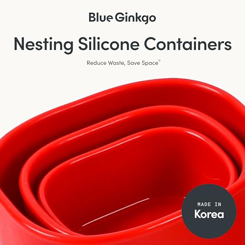 Nesting Silicone Containers (3 Count)