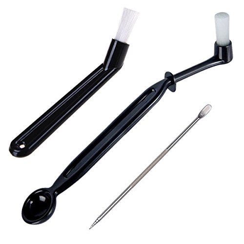 Coffee Machine Cleaning Brush with Spoon Tool Set for Espresso Machine Group Head