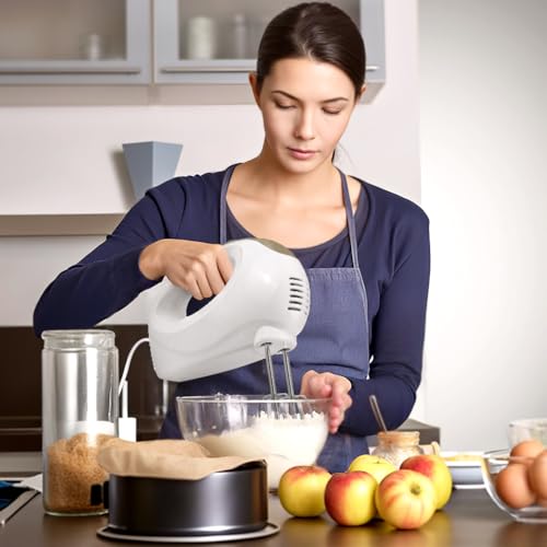 5 Speed Electric Hand Mixer with Whisk