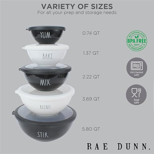 Mixing Bowls with Lids