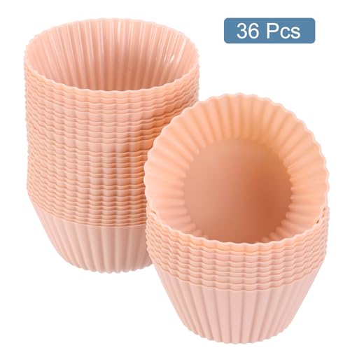 36Pcs Silicone Cupcake Liners