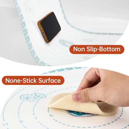 Silicone Baking Mat with 10 Useful Recipes