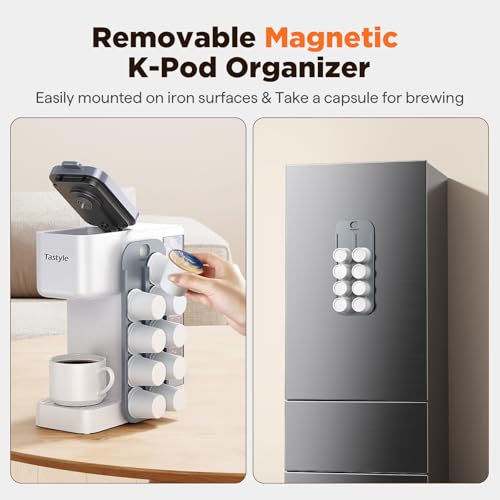 Hot & Iced Coffee Maker with Magnetic K
