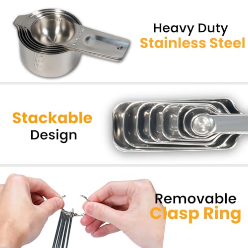 18PCS Measuring Cups and Spoons Set