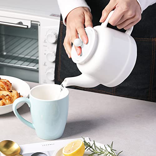 Sweejar 35 oz Porcelain Tea Pot