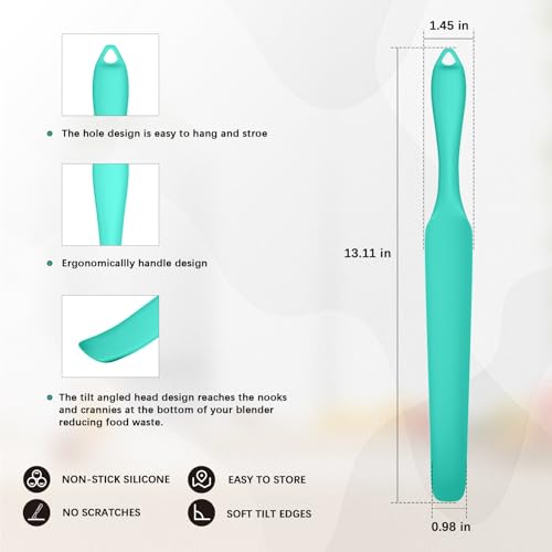 Silicone Blender Spatula & Scraper
