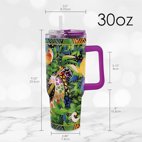 18 8 Stainless Steel Insulated Water Tumbler with Straw