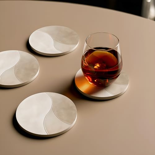 Ceramic Coasters Set of 6 (6 Count)