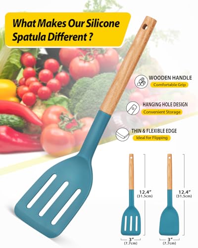 Pack of 2 Silicone Cooking Spatula (2 Count)