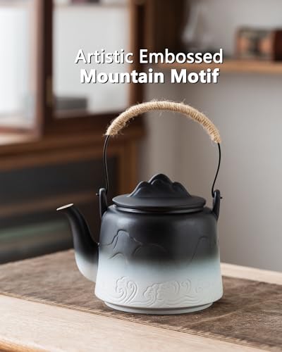 Ceramic Teapot with Infuser