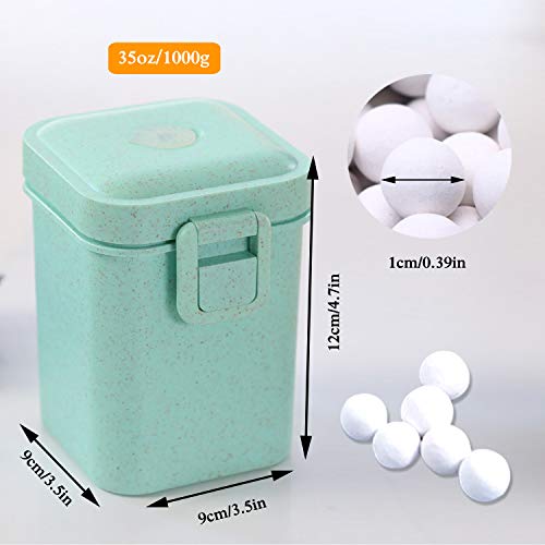 2.2Lb Ceramic Pie Weights Baking Beans Pie Crust Reusable 10mm Weights Natural Ceramic Stoneware with Wheat Straw Container