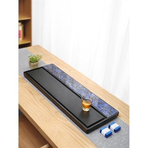 Tea Set Goldstone Tea Tray Whole Natural Household Stone Tea Table Simple Modern Chinese Single Layer Tea Set Living Room Tea Sea Chinese Tea Set
