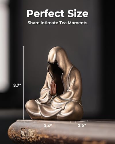 Ceramic Zen Figurine Faceless Tea Pet