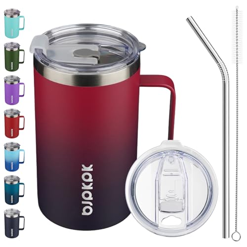25oz Insulated Coffee Mug with Handle