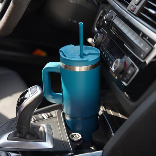 40 oz Insulated Tumbler Water Bottle with Handle