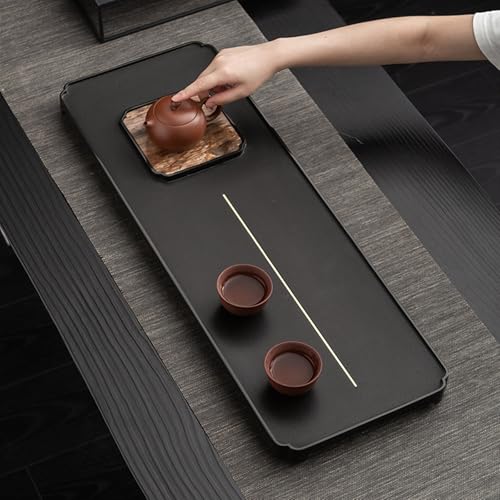 Tea Set Modern Tea Tray Household Small Wooden Fossil Kung Fu Tea Table Exquisite Tea Set Chinese Tea Set