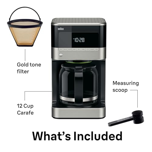 BrewSense 12 Cup Drip Coffee Maker w